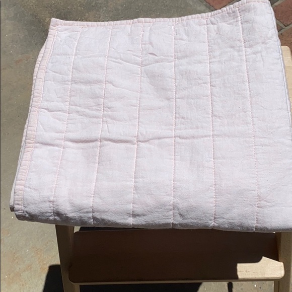 New Chambray Linen Cotton Blend Euro Shams - Picture 3 of 6